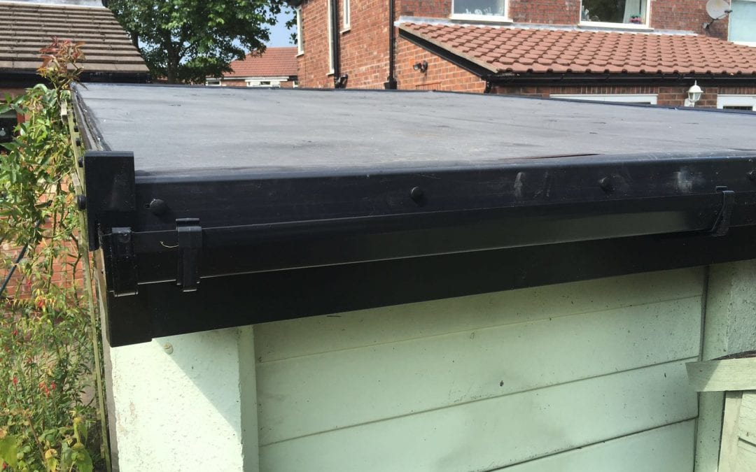 Rubber Garage Roof in Stretford