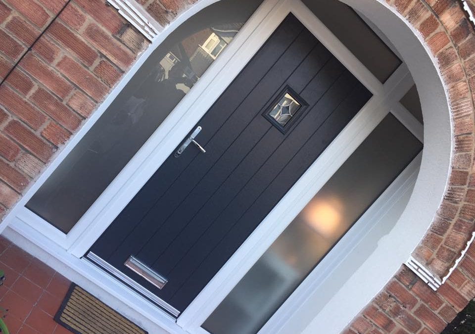 Door and side panels in Unsworth, Bury